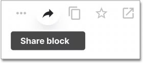 Share a block