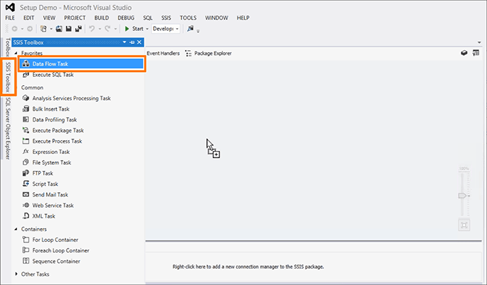 ssis data flow task