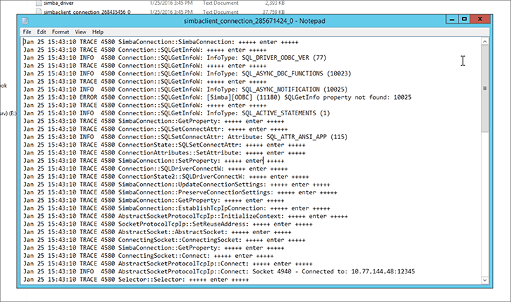 ssis trace log