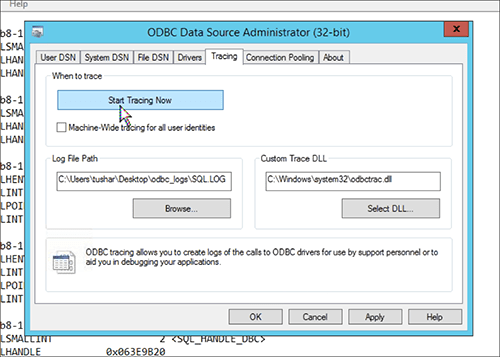 ssis tracing