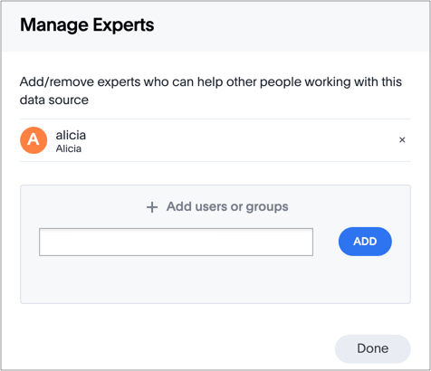 add experts