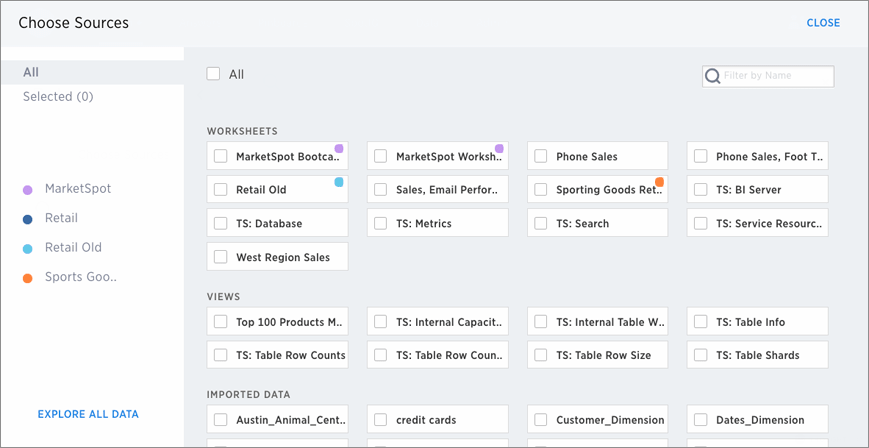 choose sources 2