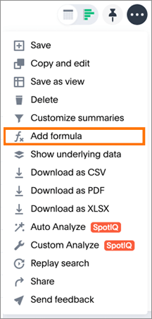 create formula in answer