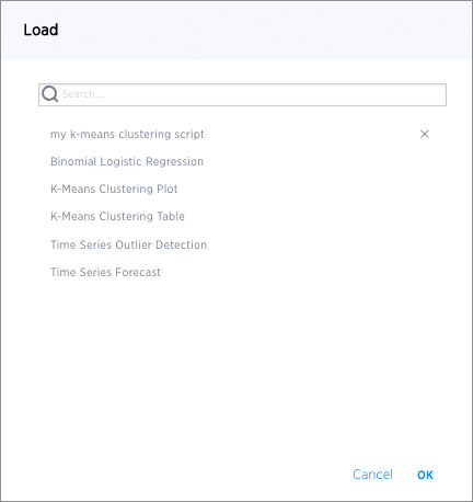 r load list of scripts