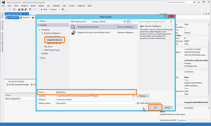 ssis integration services