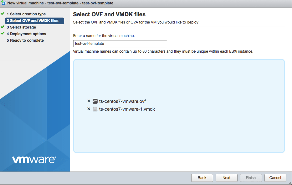 vmware ovf