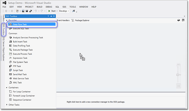 ssis data flow task