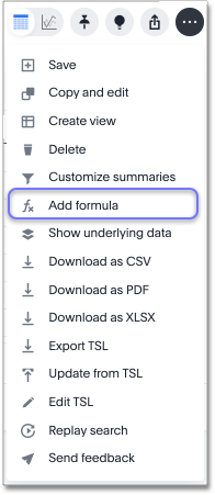 create formula in answer