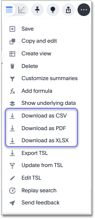 download a table