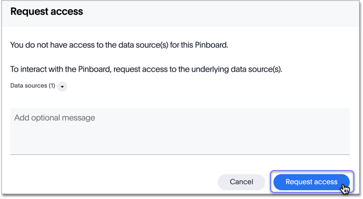 Request data access