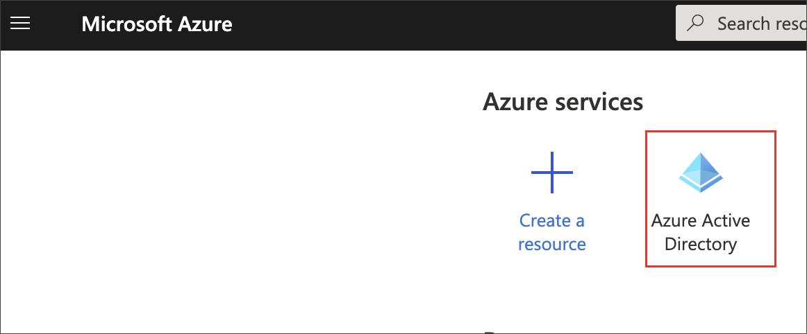 azure portal ad