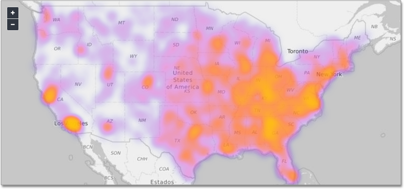 geo heatmap example