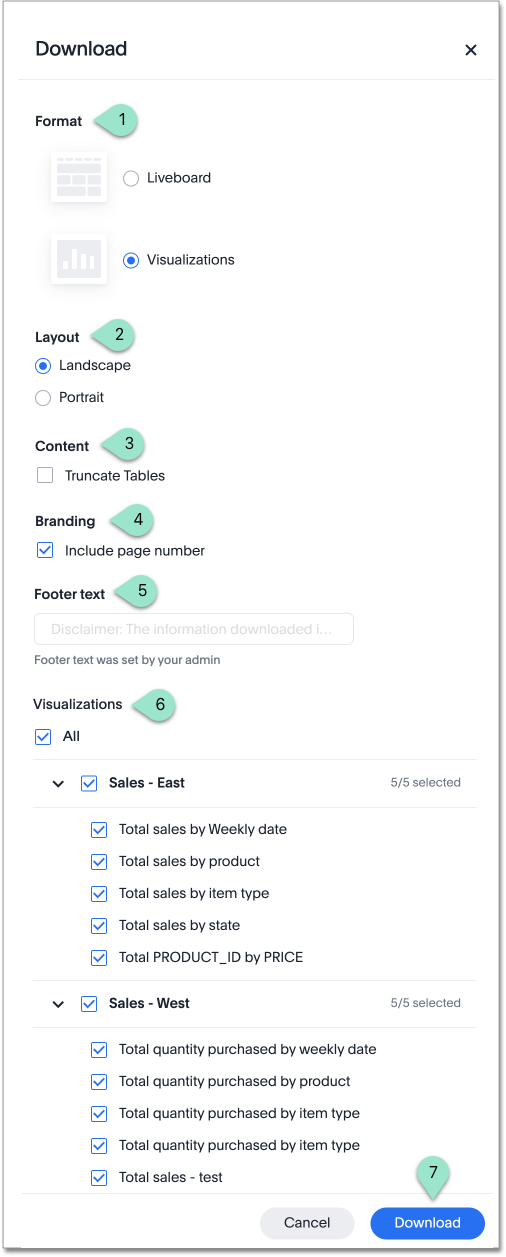 PDF export as Visualizations