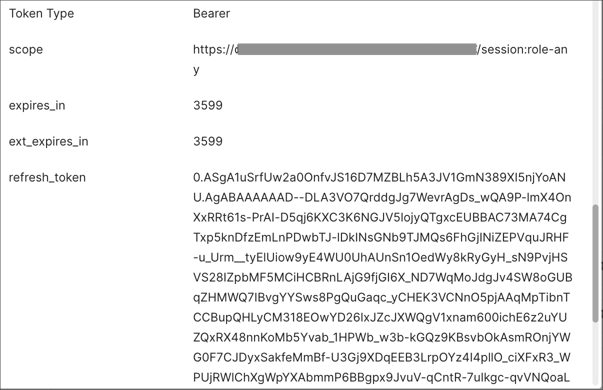 Token details